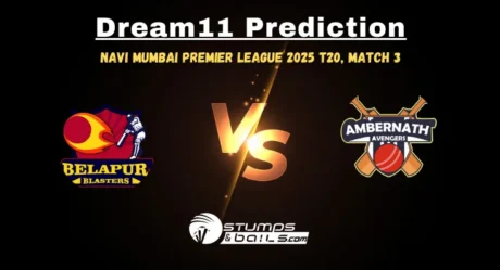 BEB vs AMA Dream11 Prediction, Fantasy Cricket Tips For Navi Mumbai Premier League T20 2025 – 3rd Match