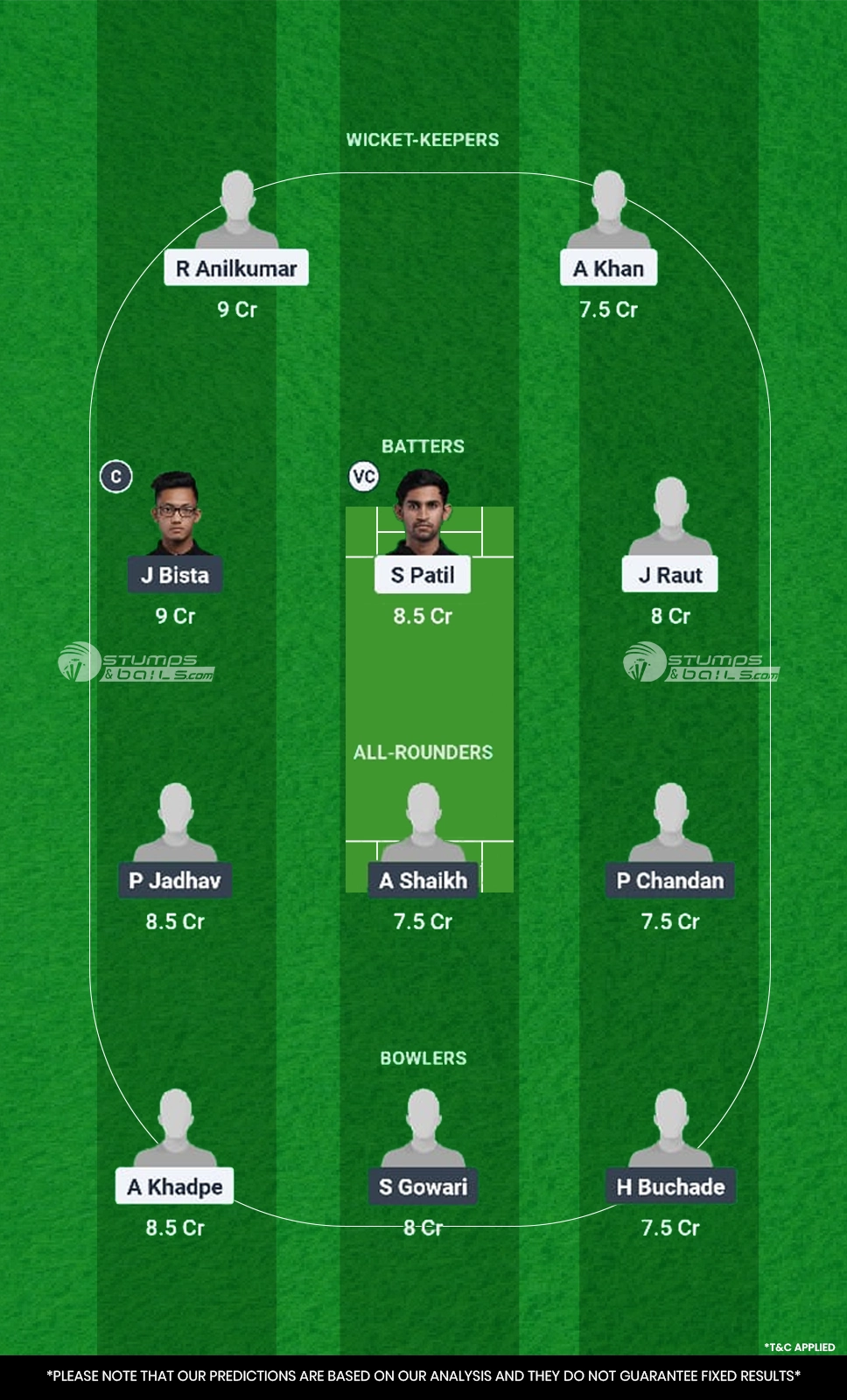 BEB vs AMA 3rd Match Dream11 Prediction