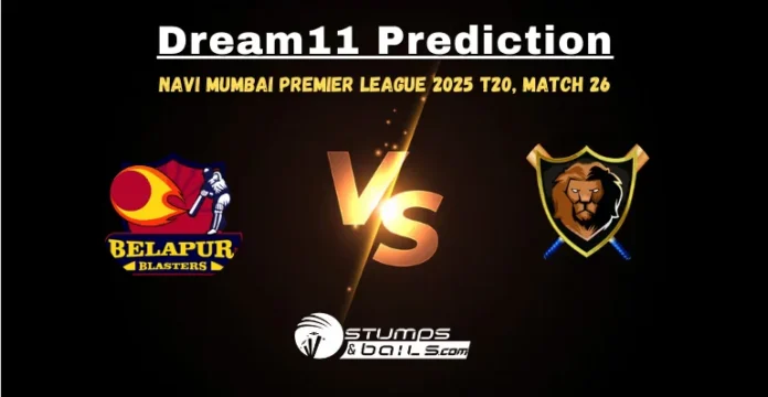 BEB vs MBL 26th Match Dream11 Prediction