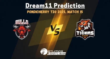 BUL vs TIG Dream11 Prediction: Siechem Pondicherry Men’s T20 Match 15 Fantasy Picks