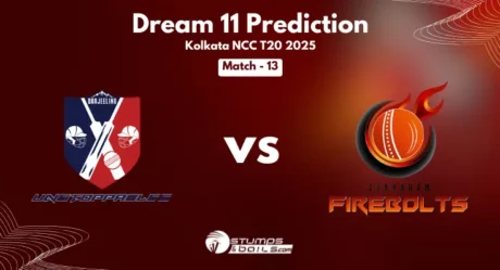 DU vs JF Dream11 Prediction for Kolkata NCC T20 2025, Match 13