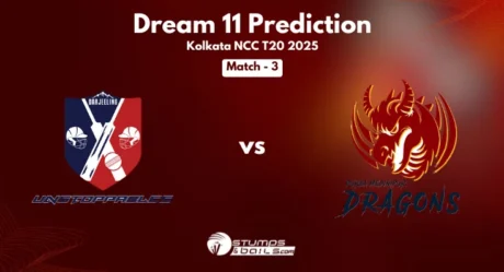 DU vs PMD Dream11 Prediction for Kolkata NCC T20 2025, Match 3
