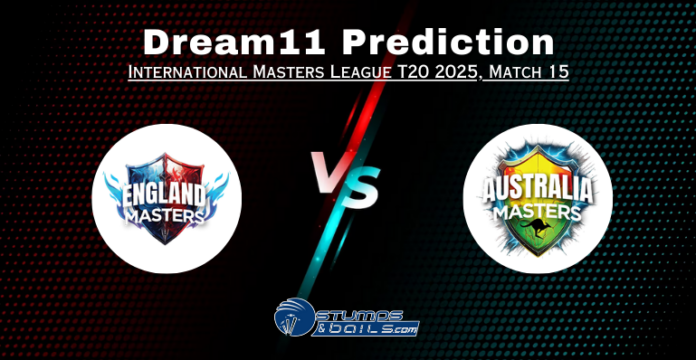 ENM vs AUM 15th Match Dream11 Prediction