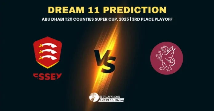 ESS vs SOM 3rd place playoff Dream11 Prediction