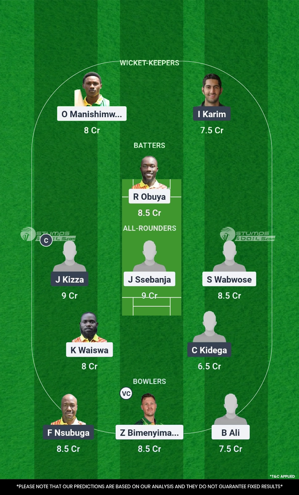GLD vs EMD Dream11 Prediction