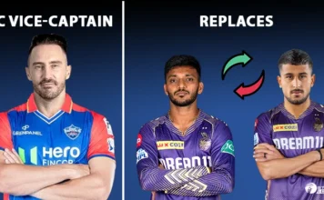 IPL 2025: Faf du Plessis Named DC Vice-Captain, KKR Bring in Chetan Sakariya for Injured Malik IPL 2025 Latest News Update