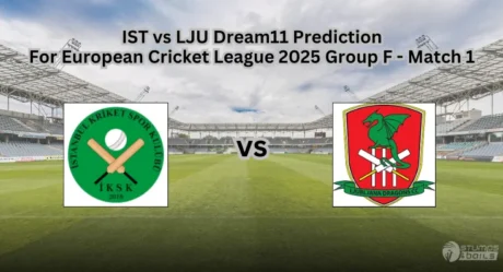 IST vs LJU Dream11 Prediction, Fantasy Cricket Tips For European Cricket League 2025 Group F – Match 1