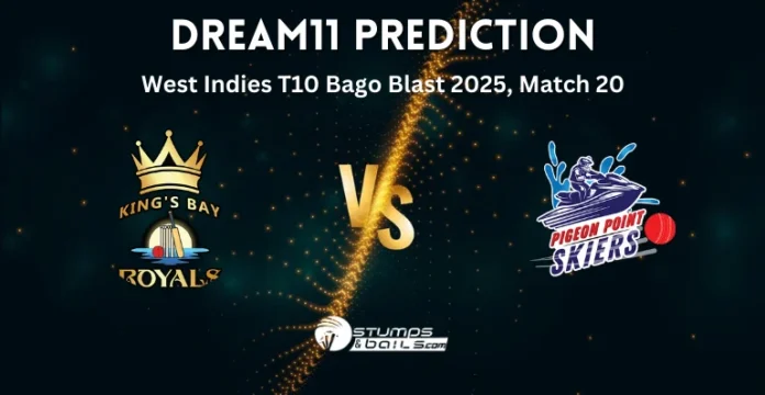 KBR vs PPS 20th Match Dream11 Prediction