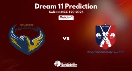 KF vs DU Dream11 Prediction for Match 1 of Kolkata NCC T20 2025