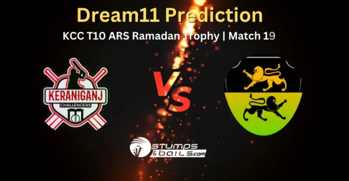 KGC vs RL Dream11 Prediction