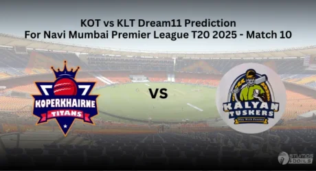 KOT vs KLT Dream11 Prediction, Fantasy Cricket Tips For Navi Mumbai Premier League T20 2025 – Match 10