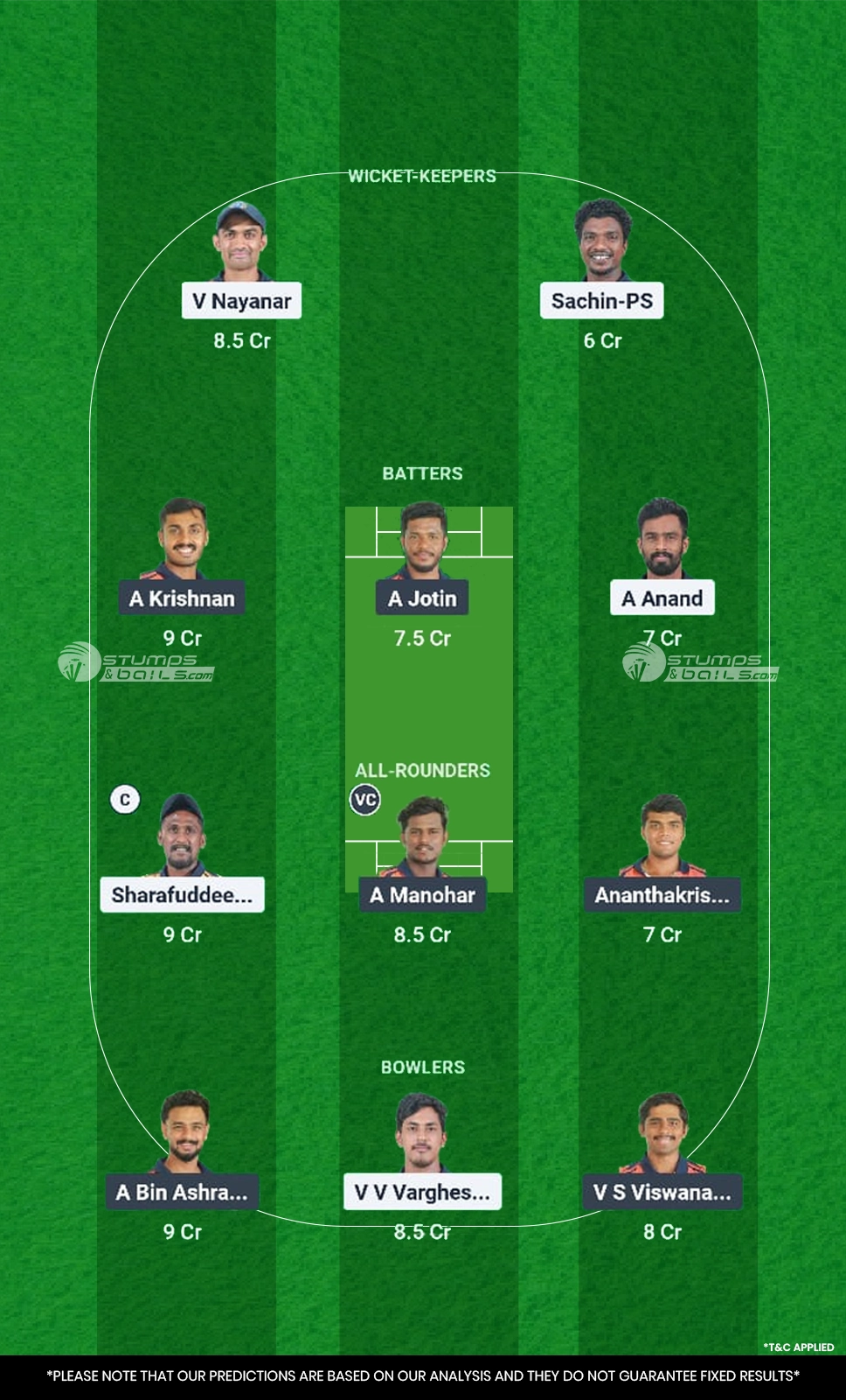 LIO vs EAG 8th Match Dream11 Prediction