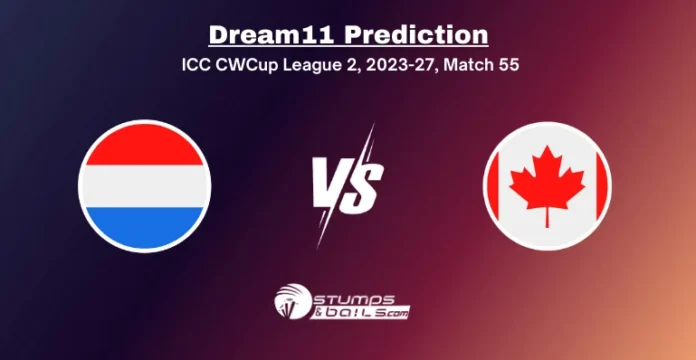 NED vs CAN 55th Match Dream11 Prediction