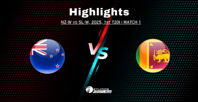 NZ-W vs SL-W Highlights