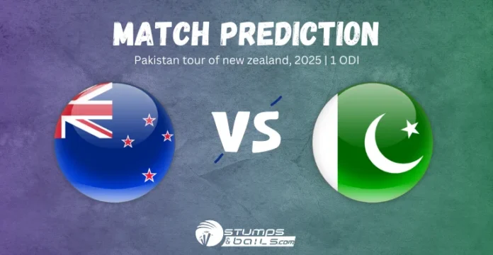 NZ vs PAK 1st ODI Match Prediction