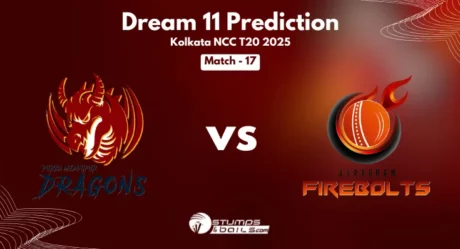 PMD vs JF Dream11 Prediction for Kolkata NCC T20 2025, Match 17