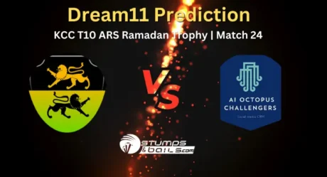RL vs AIOC Dream11 Prediction for KCC T10 Anjum Raza Shah Ramadan Trophy, 2025, Match 24