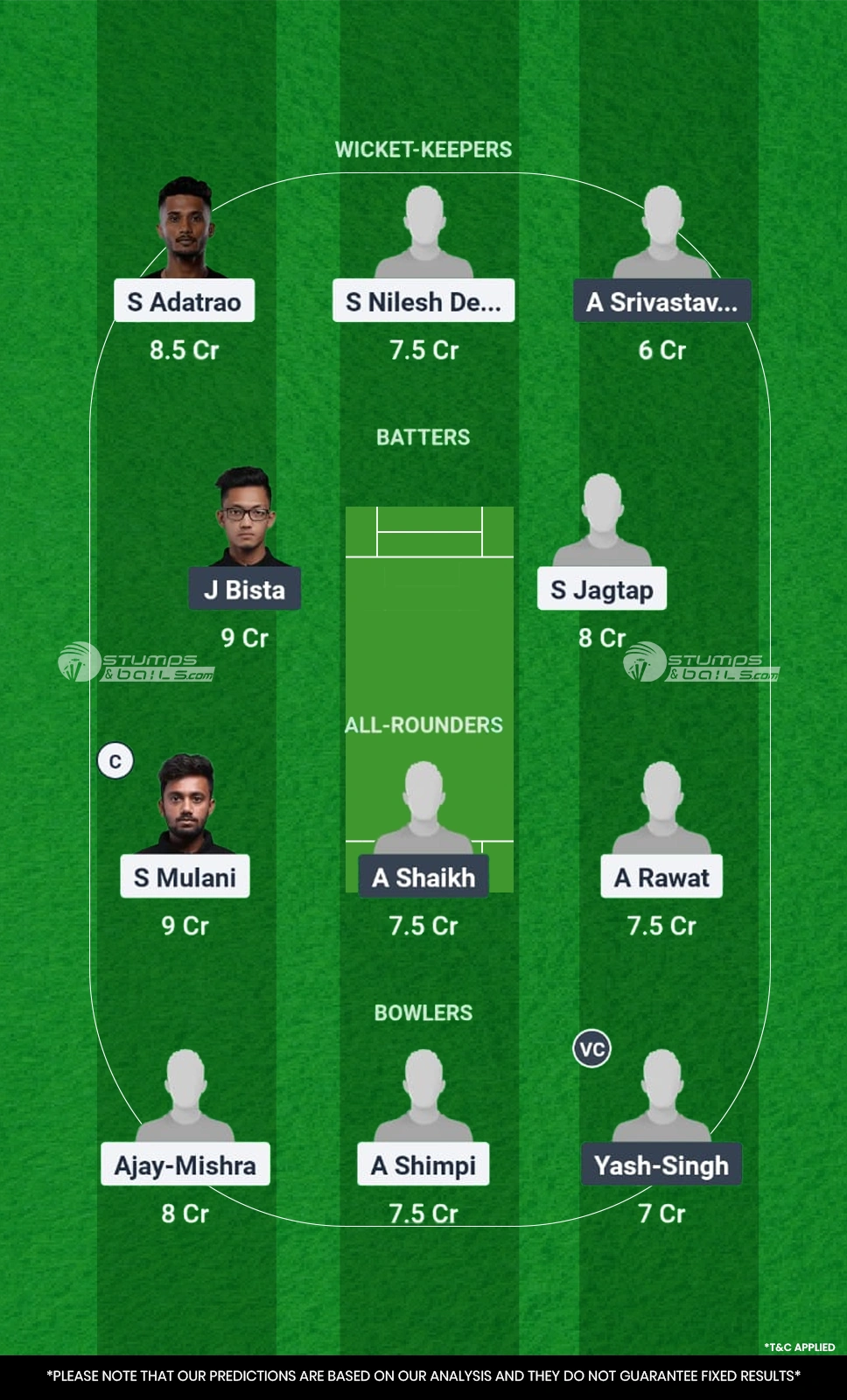 SAS vs AMA Dream11 Prediction