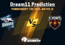 SHA vs LIO Dream11 Prediction: Pondicherry T20 Match 14 Details and Fantasy Picks SHA vs LIO 14th Match Dream11 Prediction