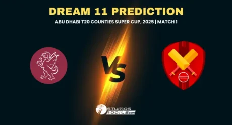 SOM vs SACA Dream11 Prediction for Abu Dhabi T20 Counties Super Cup, 2025, Match 1