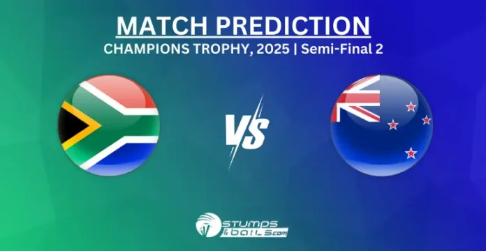 South Africa vs New Zealand Match Prediction