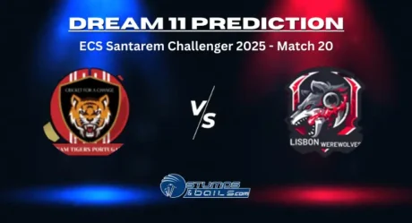 TTP vs WW Dream11 Prediction for Match 20 of ECS Santarem Challenger 2025