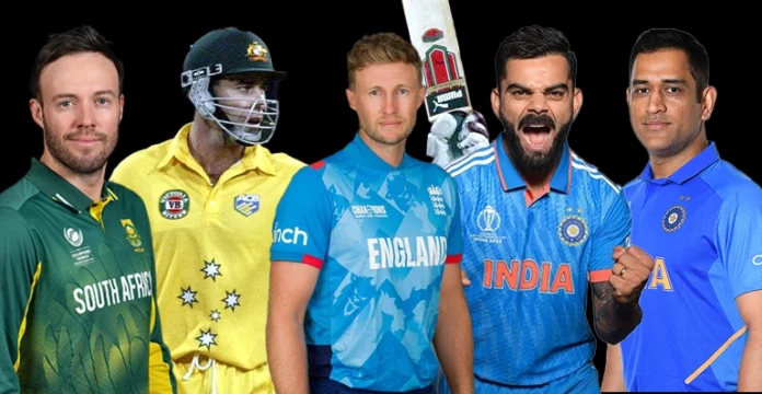 Top 5 Players with the Best Averages in ODI run chases