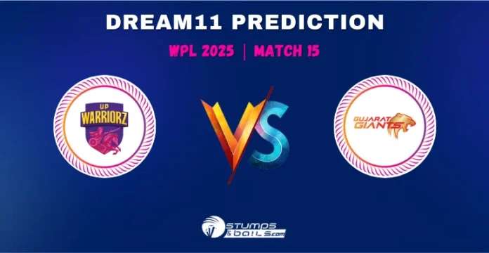 UP-W vs GJ-W Dream11 Prediction