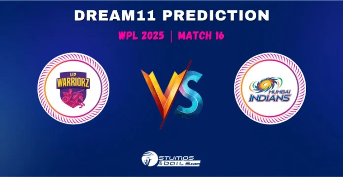 UP-W vs MUM-W Dream11 Prediction