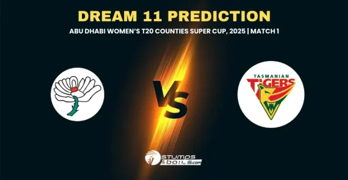 YK-W vs TAS-W Dream11 Prediction