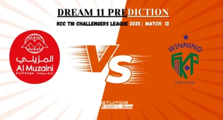 ALM vs WFK Dream11 Prediction for KCC T10 Challengers League 2025, Match 13