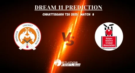 BCA vs RAI Dream11 Prediction For Chhattisgarh T20 2025, Match 8