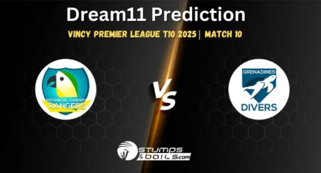 BGR vs GRD Dream11 Prediction, Fantasy Cricket Tips For Vincy Premier League T10 2025 – 10th Match
