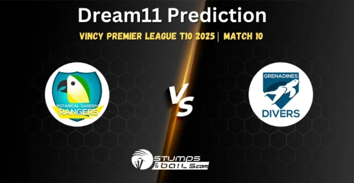 BGR vs GRD 10th Match Dream11 Prediction