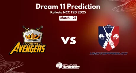 CA vs DU Dream11 Prediction for Kolkata NCC T20 2025, Match 22
