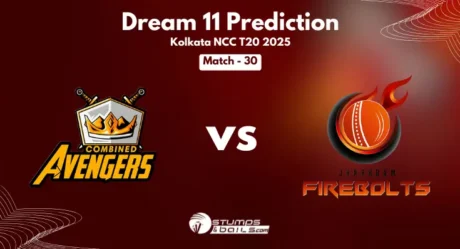 CA vs JF Dream11 Prediction for Match 30 of Kolkata NCC T20 2025
