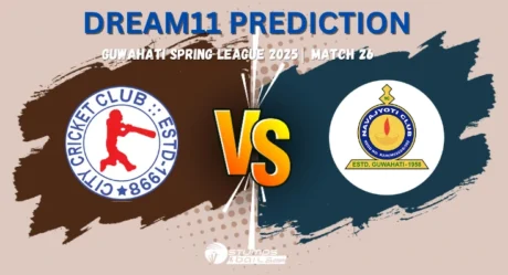 CCC vs NBC Dream11 Prediction Guwahati Spring League 2025 Match 26 Fantasy Cricket Picks