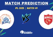 Who will win CSK vs PBKS 49th Match of IPL 2025 CSK vs PBKS Match Prediction 49th Match