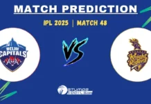 Who will win DC vs KKR 48th Match of IPL 2025 DC vs KKR Match Prediction 48th Match of IPL 2025