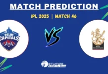 Who will win DC vs RCB 46th Match of IPL 2025? DC vs RCB Match Prediction 46th Match of IPL 2025