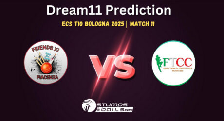 FRI vs FT Dream11 Prediction for ECS Italy, Bologna, 2025, Match 11