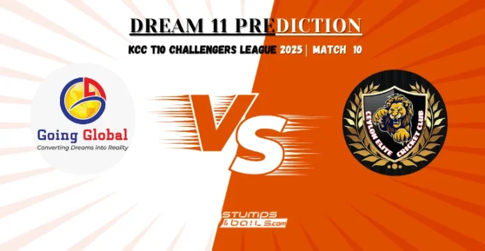 GGL vs CECC 10th Match Dream11 Prediction