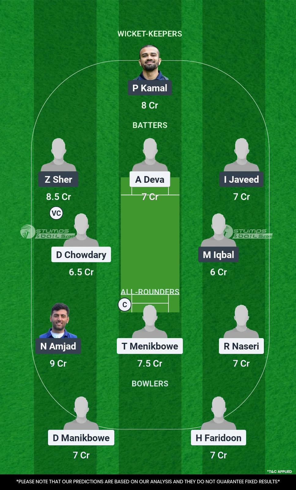 GGV vs PZ 11th Match Dream11 Prediction