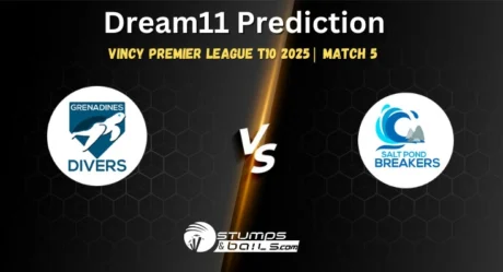 GRD vs SPB Dream11 Prediction and Fantasy Tips For Match 5 Of Vincy Premier League T10 2025