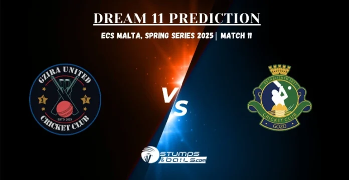 GU vs GOZ Dream11 Prediction Today Match 11