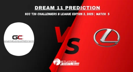 GUC vs LEX Dream11 Prediction for Match 5 of KCC T20 Challengers B League Edition 2