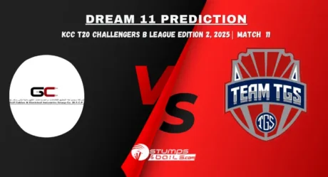 GUC vs TGS Dream11 Prediction for KCC T20 Challengers B League Edition 2, 2025, Match 11