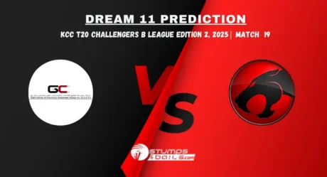 GUC vs THN Dream11 Prediction for Match 19 of KCC T20 Challengers B League Edition 2