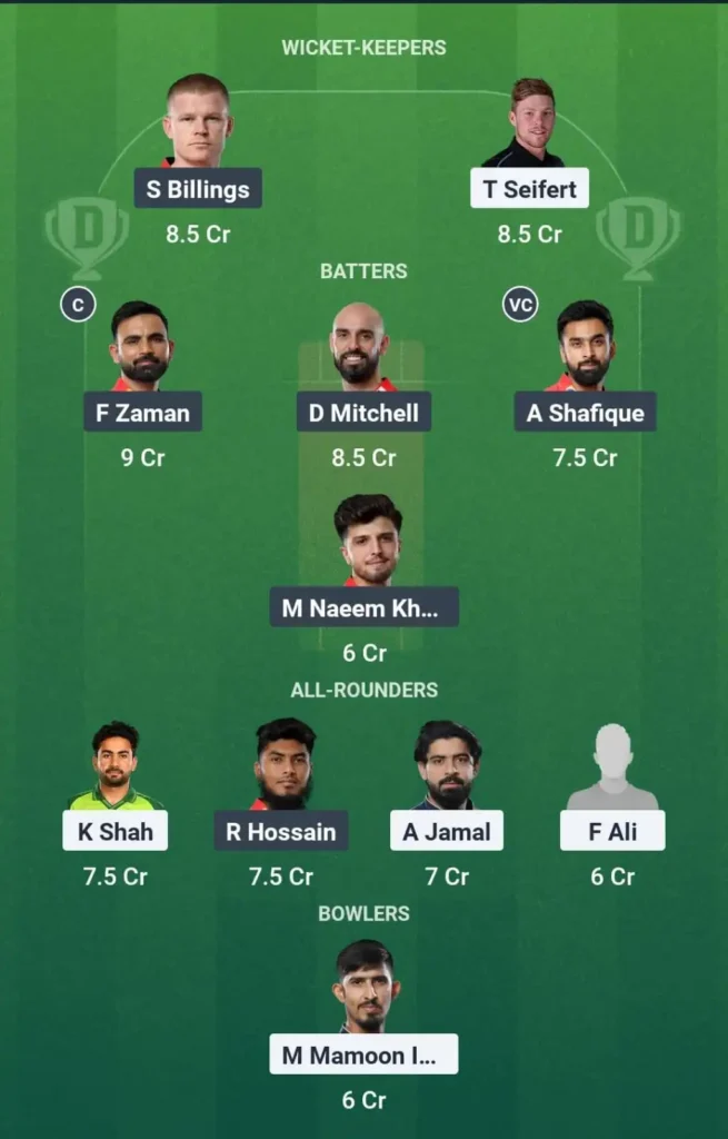 KAR vs LAH Dream11 Prediction Match 6th