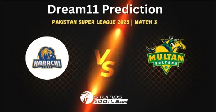 KAR vs MUL 3rd Match Dream11 Prediction